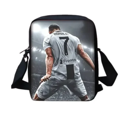 Football CR7 Child School Backpack With Shoulder Bag Pencil Bags School R-Ronaldos Bags for Boys Girls Best Gift - Image 30