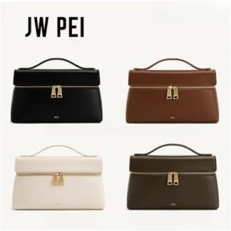JW PEI Box Bag Thea Shoulder Bag Women's Fashion Commuter Handbag Lunch Box Bag