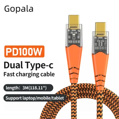 Gopala 65W GaN Charger USB Fast Charging Adapter EU/US Charge Head Mobile Phone Type C Cable for iphone 16 15 14 Power Adapters - Image 14