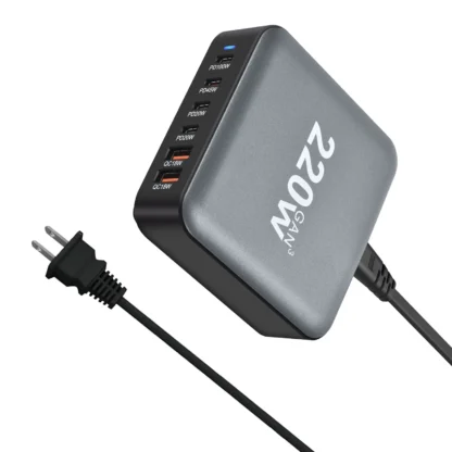 USB C Fast 320W Desktop GaN Charger 8-port USB Type C PD Charger Fast Charge 3.0 USB Type C Fast Charger Mobile USB Charger - Image 11
