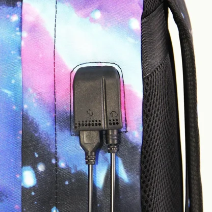 Marcus and Martinus Boys Girls School Bags Teenager USB Charging Chain Travel Backpack Student College Bookbag Mochila - Image 34