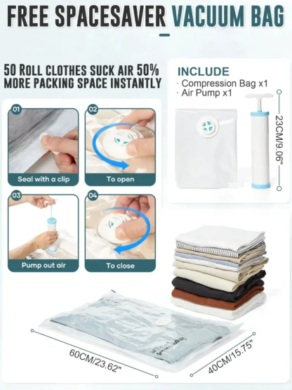 Aviation Backpack Wizzair 40x30x20 Air Vacuum Storage Bags With Travel Backpack for Men Women，Ryanair Notebook Backpack for Work - Image 5