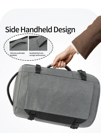 Versatile commuting backpack: waterproof fabric+carrying system, preferred for daily and short distance travel - Image 17
