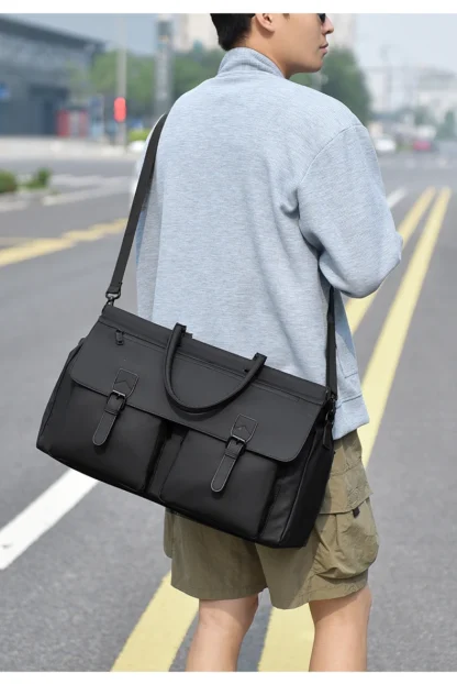 Outdoor Travel Duffel Bag Dry Wet Business Trip Short Distance Luggage Handbag Large Storage Commuting Men Hiking Shoulder Bags - Image 23