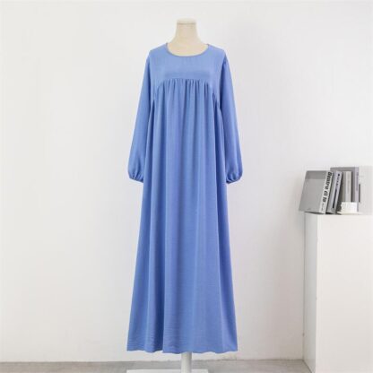 Spirng Autumn Full Sleeve Casual Plus Size Dress Women Loose Maxi Dresses Female Oversize Long Dresses Vestidoes Fit 120KG - Image 22
