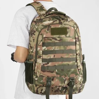 Tactical Backpack Oxford 45L Outdoor Molle Rucksack for Men and Women Travelling Hiking Camping Hunting Sports Bags - Image 2