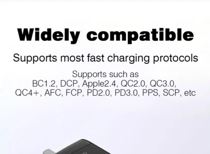 GaN 67W Quick charger type c pd 65w Super fast charger USB C and USB A 3 Ports with QC 4.0 3.0 for Samsung iPhone 15 Pro Laptop - Image 17