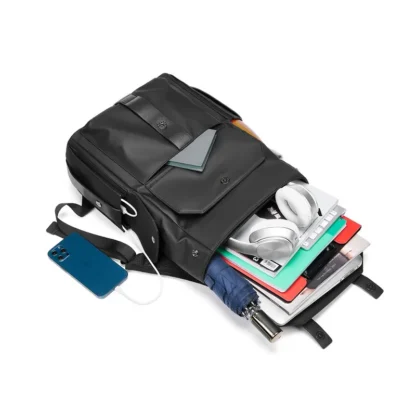 XOKY Fashion Business Backpack Men Travel Waterproof Backpack Expandable Backpack Large Capacity  Bag 2301 - Image 4