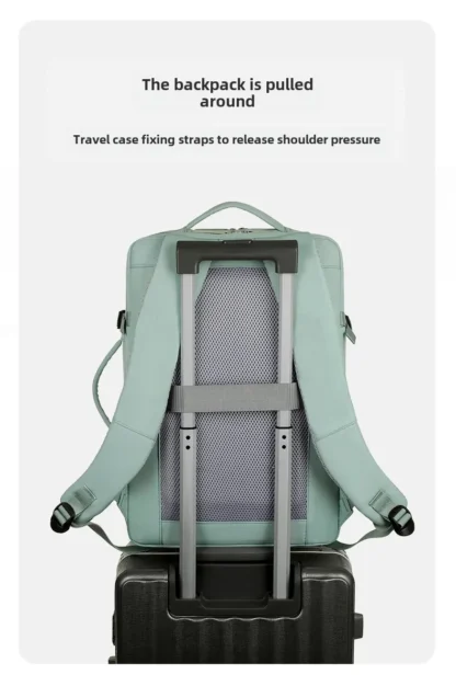 2025Men Women's Bag Large Capacity Journey Multifunction Backpack With Shoe Storage Multilayer Dry And Wet Separation Waterproof - Image 20