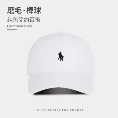 Casquettes* de baseball brodées unisexes, casquette de sport décontractée pour hommes et femmes, ombrage solaire en plein air et - Image 2