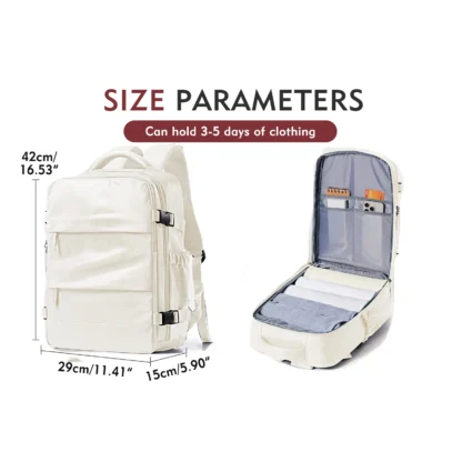 Waterproof Backpacks Travel Backpack Airplane Cabin 45x36x20 Easyjet Carry-Ons Laptop Bag Mens Backpacks Bag Free Fhiping Women - Image 9