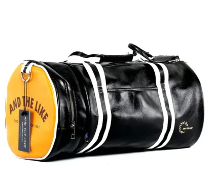 Large Leather Travel Handbag Men Fashion PU Luggage Pack Bag Letters Flight Carry On Business Trip Tote Overnight Shoes Duffle - Image 22