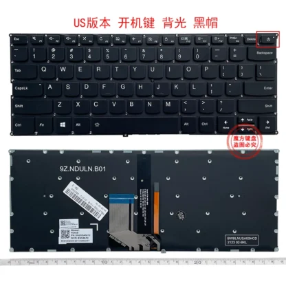 US/RU/LA Laptop Keyboard For Lenovo YOGA 720-12 720-13 IKB/KBR/ISK 730-13IKB Chao7000-13 320S-13 ISK/IKB XiaoXin Air Pro V720-14 - Image 8