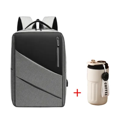 Mens Business Backpack Waterproof Laptop Bag Large Capacity Stylish Anti Theft Daypack for Work Office College Travel - Image 7