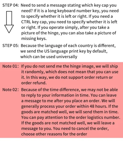Replacement Keycap Key cap &Scissor Clip&Hinge For ACER Swift 3 A314-35 N20Q1 N20C4 N20H2 SF314-42 SF314-57G-52XG N19C4 Keyboard - Image 13