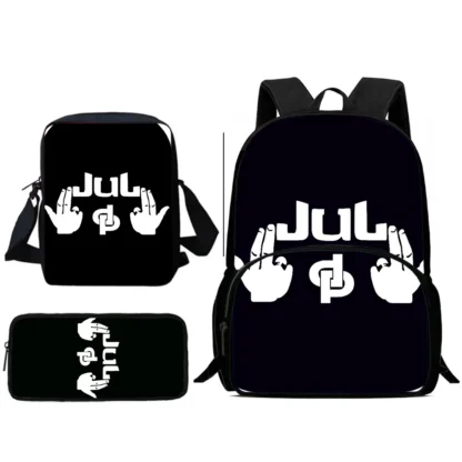 Pcs Set JuL Cest Pas Des Lol Child Backpacks Shoulder Bag Pencil Case Pupil Large Capacity School Bags for Boys Girls Best Gift - Image 7