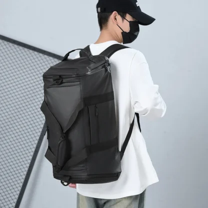 Gym Travel Bag, Large Capacity Dry Wet Separation Sports Training Bag, Multifunctional Business Travel Backpack - Image 5