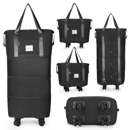 Travel bag, backpack large-capacity disassembly universal wheel storage bag, duffel bag portable multi-layer checked  with wheel - Image 10
