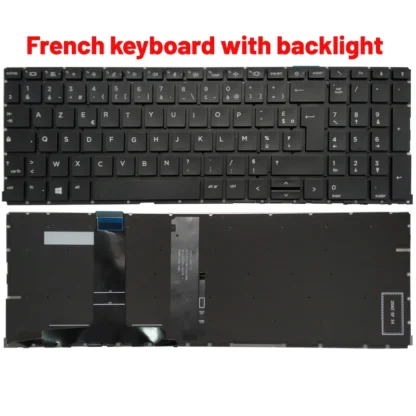 NEW For HP 455 450 G8 G9 655 650 G8 G9 Russian/US/UK/Spanish/Latin/French laptop keyboard backlight/NO backlight - Image 8
