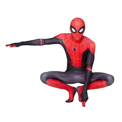 Anime Spider Man costume adult jumpsuit spandex superhero Zhentai Halloween party cosplay expedition jumpsuit 3D style - Image 3