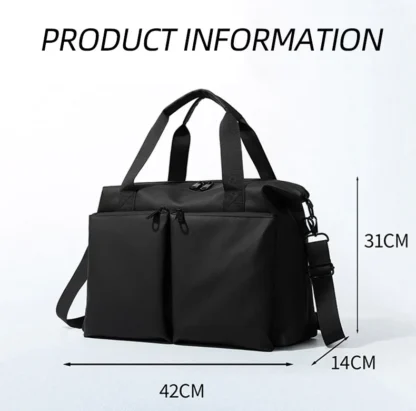 Travel Duffel Handbag Dry Wet Outdoor Business Trip Short Distance Shoulder Bag Large Fitness Gym Yoga Sports Luggage Tote Pack - Image 10