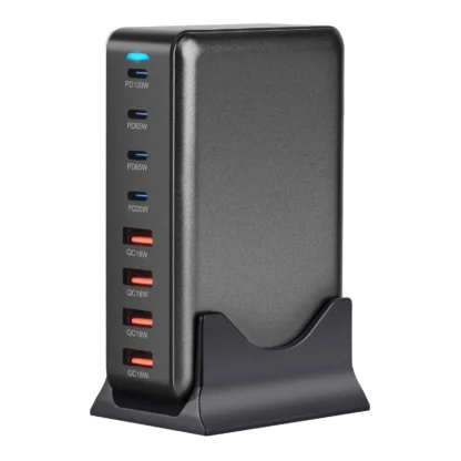USB C Fast 320W Desktop GaN Charger 8-port USB Type C PD Charger Fast Charge 3.0 USB Type C Fast Charger Mobile USB Charger - Image 2