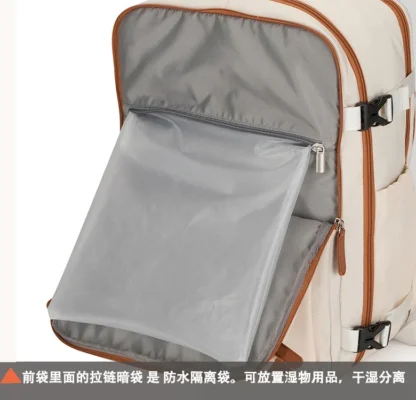 Travel Backpack 40x20x30 Cabin Plane Waterproof Expandable Weekender Laptop With USB Port Ryanair Carry-On Women Men Backpack - Image 17