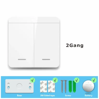 RF Wireless Smart Plug 110V 220V 16A High-power Socket and 86 Wireless Push Button Wall Switch with Battery for Home Appliance - Image 9