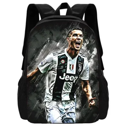 Football CR7 Child School Backpack With Shoulder Bag Pencil Bags School R-Ronaldos Bags for Boys Girls Best Gift - Image 14