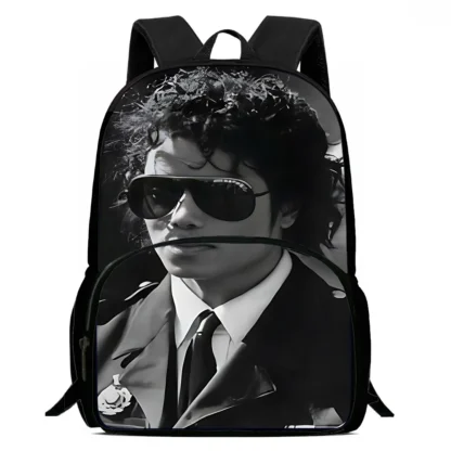 Michael Jackson Kids Backpacks Boys and Girls Student Birthday Gift Child School Bags Large Capacity Camping Durable Rucksack - Image 7