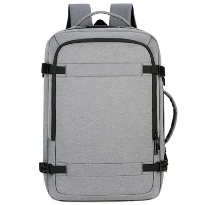 40LExpandable USB Travel Backpack, Flight Approved Carry on Bags for Airplanes,Water Resistant Durable 17-inch backpack men - Image 7