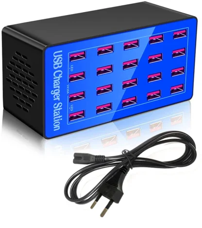 The 10-port 20-port usb charger is lightweight and designed to charge smartphones, tablets and other usb devices - Image 23