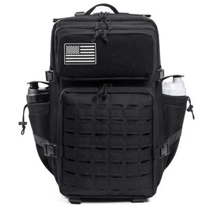 45L Tactical Backpack survival Bag Hunting MOLLE Backpack GYM For Men EDC Outdoor Hiking Rucksack Witch Bottle Holder - Image 16
