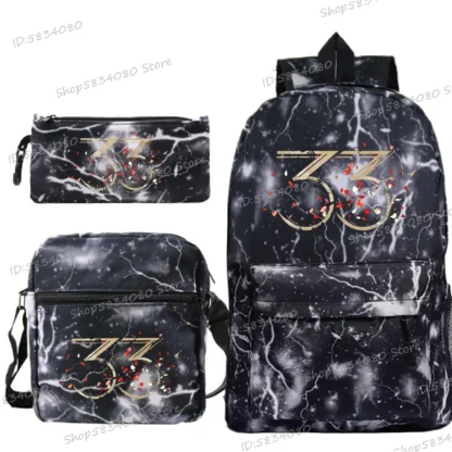 3pcs/Set Backpack for Men Women Clair Obscur Expedition 33 Merch School Bags Game Lovers Gift Backpacks for College Students - Image 16