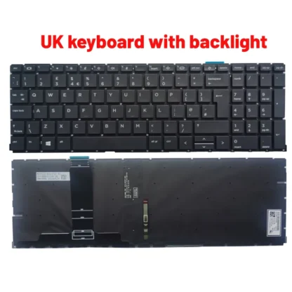 NEW For HP 455 450 G8 G9 655 650 G8 G9 Russian/US/UK/Spanish/Latin/French laptop keyboard backlight/NO backlight - Image 4