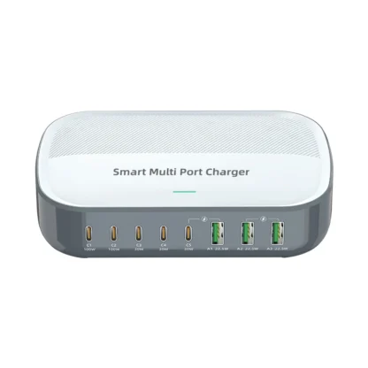 200W Desktop Charging Station FCP AFC Multiple Ports USB Fast Charger For iPhone Samsung Huawei XiAOMI Ipad Macbook PD Charger - Image 7