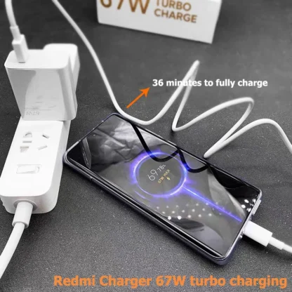 Original Xiaomi 67W Charger Fast Charging Cargador USB C Cable EU US Wall Adapter Redmi Note 14 13 12 Mi 14T 13 12 Turbo Poco X6 - Image 28