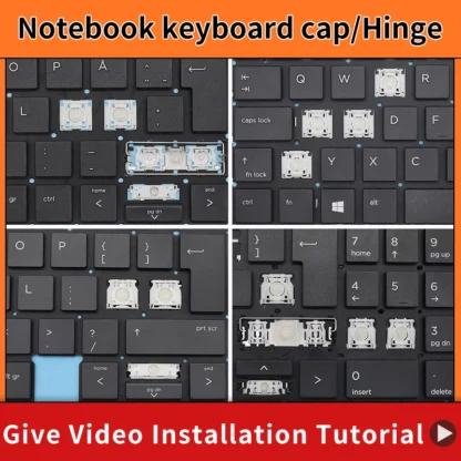 Replacement Keycap Key cap Hinge for HP Probook 440 G6 445 G6 440 G7 445 G7  Keyboard