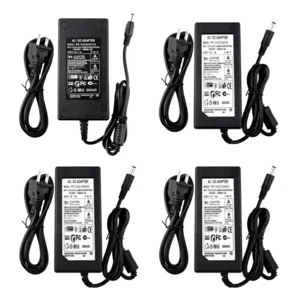 DC12V 24V Universal Power Supply Adapter AC110-240V 1A/2A/3A/5A/6A/8A/10A with EU/US/AU/UK Plugs for LED Strip Light Converter - Image 2