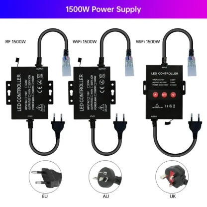 Tuya WiFi RGB Dimmer 220V 750W 1500W EU/AU/UK Power Plug RF Remote Controller for SMD2835/5050 4Pin LED Neon Strip Light - Image 27