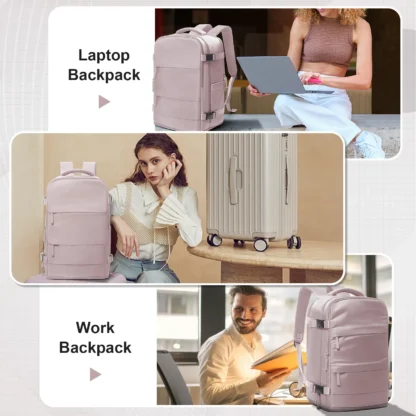 Women Men Travel Backpack , Cabin Bag Ryanair Hand Luggage 40x20x25 Travel Backpack College Bookbag Laptop Bag, eastpak rucksack - Image 14