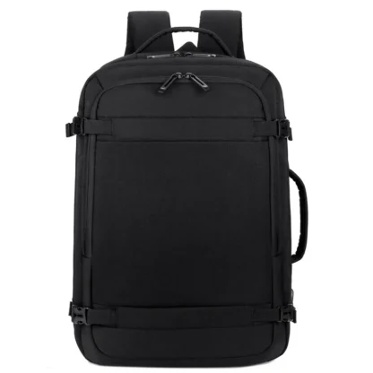 40LExpandable USB Travel Backpack, Flight Approved Carry on Bags for Airplanes,Water Resistant Durable 17-inch backpack men - Image 9