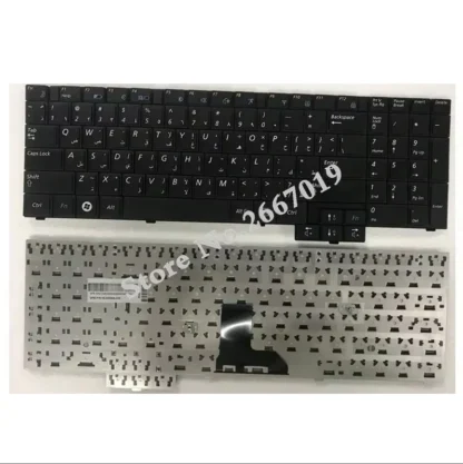 US/UK/RU/IT/PO/FR/GR/SP/AR/TR Laptop Keyboard For Samsung R517 R523 R525 R528 R530 R538 R540 R618 R620 R719 RV508 RV510 P580 - Image 4