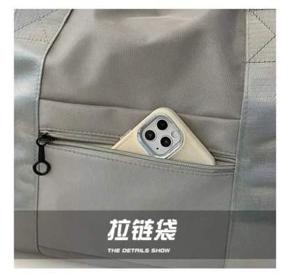 Large Capacity Oxford 2024 High Quality Travel Handbag Zipper Solid Trendy Casual Crossbody Bag Soft Versatile Popular Handbag - Image 14