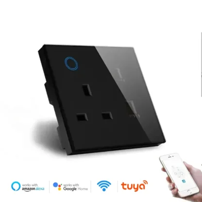 Shawader WIFI Smart Tuya USB Type-C PD 20W Wall Socket UK Plug Outlet Power Monitoring Touch Switch Remote by Alexa Google Home - Image 12