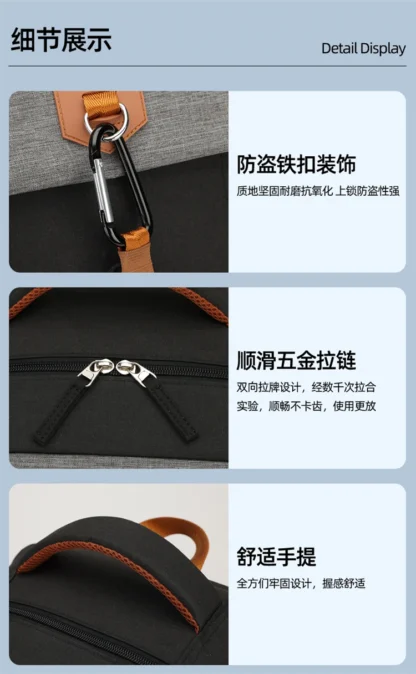 Outdoor backpack for travel, 50L waterproof camping backpack for women and men, backpack with shoe compartment - Image 23