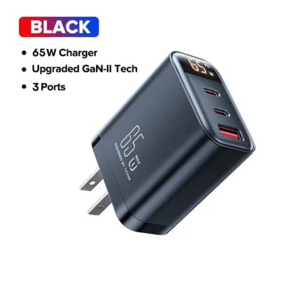 Tuodes 30W GaN USB Charger 3-Ports USB Type C Fast Charging PD3.0 Quick Charge Wall Adapter For iPhone Samsung Xiaomi iPad - Image 12