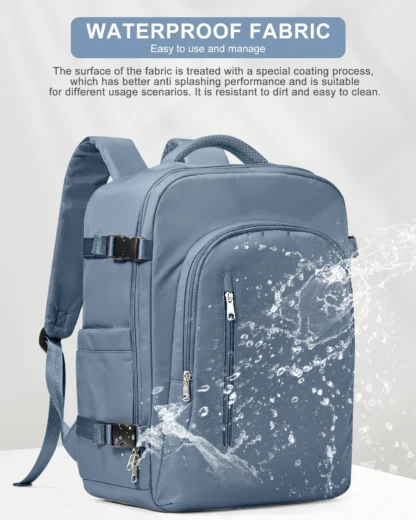Laptop Bag Travel Backpack for Women Large Capacity Easyjet Carry-Ons 45x36x20 Backpack Ryanair 40x20x25, Men's Cabin Backpack - Image 19