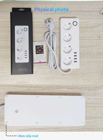10A/16A wifi Power Strip Tuya Smart Plug Power Strip Extension Cord Smart Home EU Socket Work with Alexa - Image 22