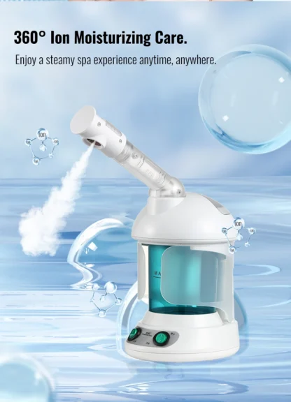 KSKIN Custom Hot Sale Face Mist Spray Portable Facial Steamer For Face Professional Ionic Facial Steamer - Image 16